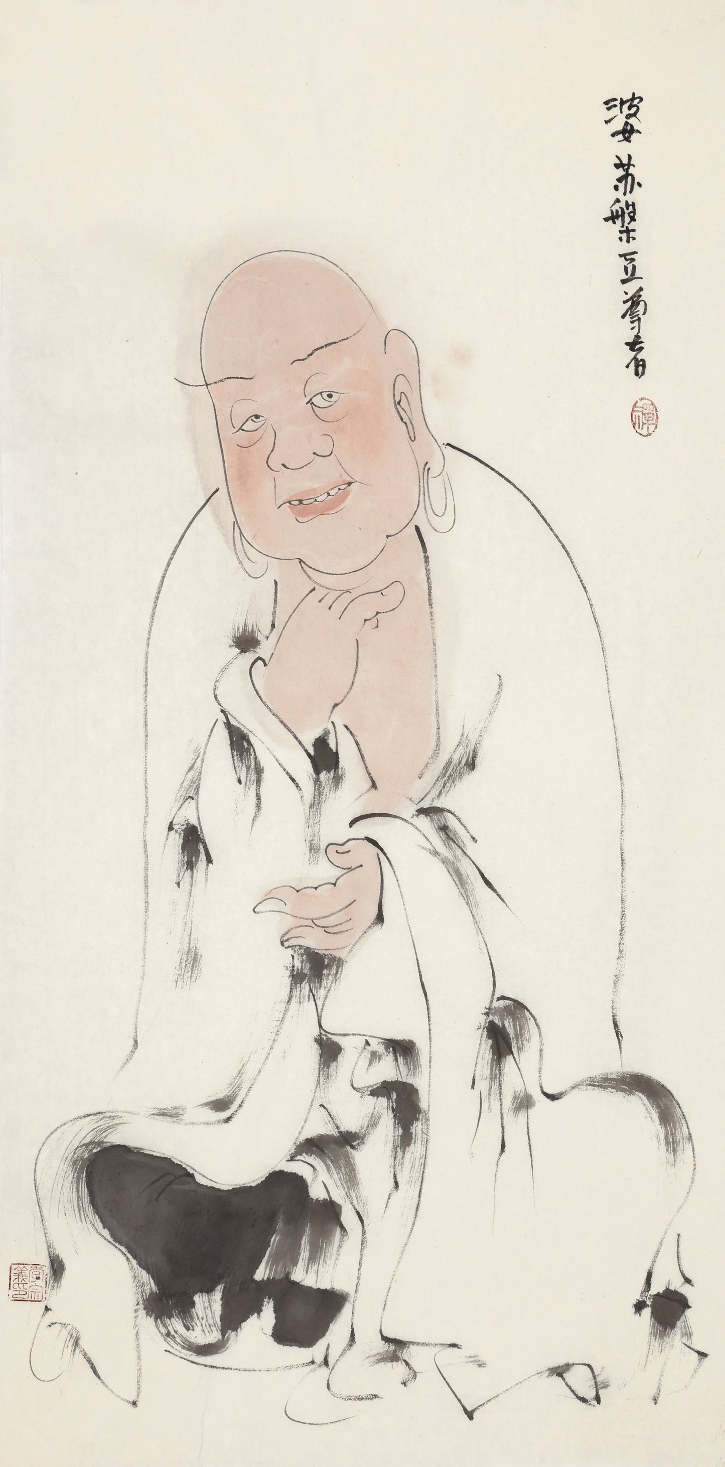 12.婆苏槽豆尊者--100x50-4.5平尺