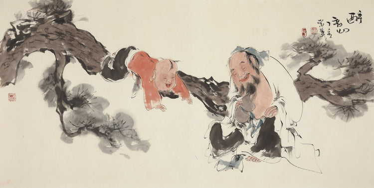 《笑》系列|横幅138*69.5cm